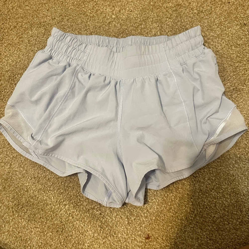 HOTTY HOT LIGHT PURPLE LULULEMON SHORTS